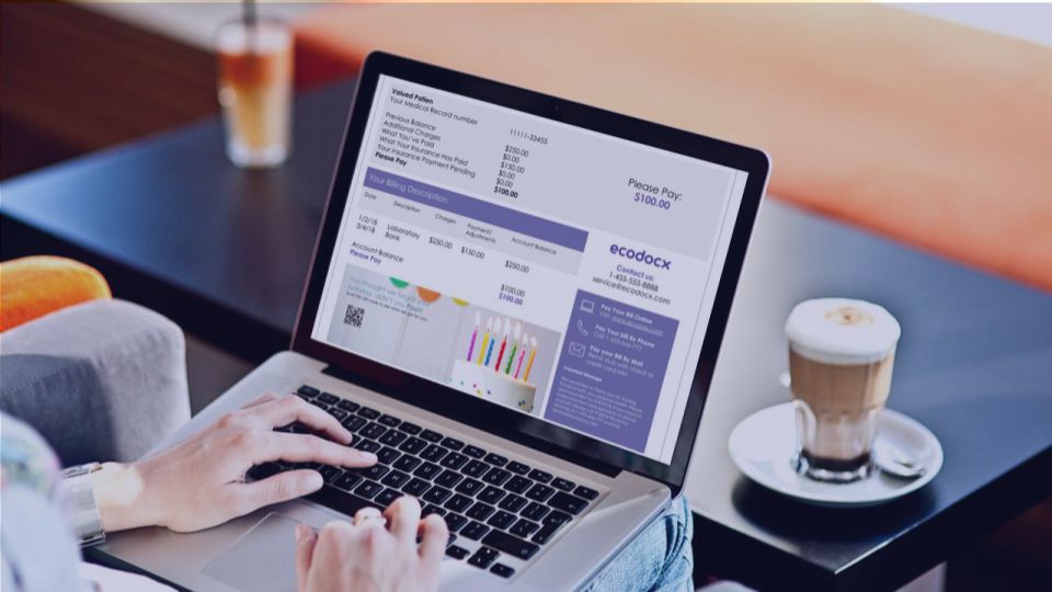 print service bill with targeted messages
