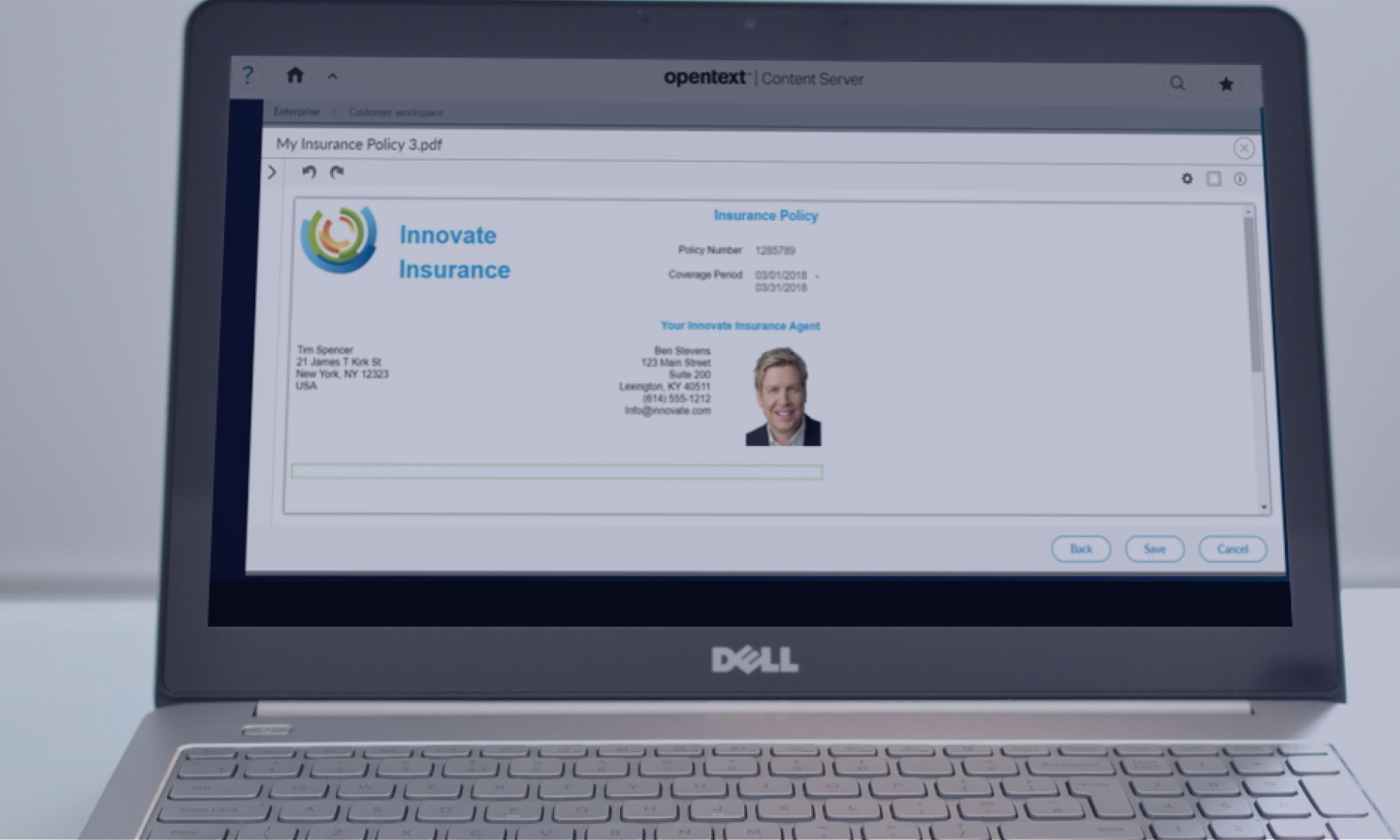 OpenText Exstream for Content Server