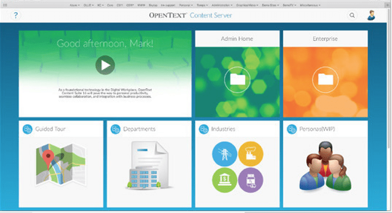 OpenText Content Server: A Secure, Central Repository