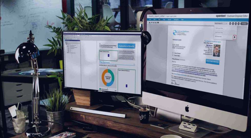opentext exstream system monitoring